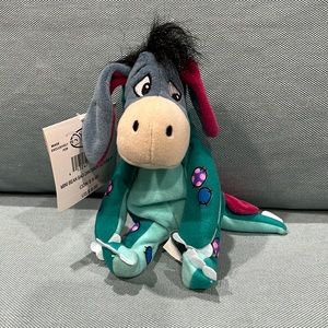 3/$25 The Disney store Halloween mini beanbag dinosaur Eeyore 9"